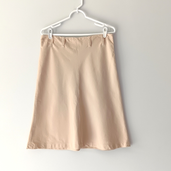 Vintage Banana Republic Cotton Corduroy A-Line Midi Skirt...